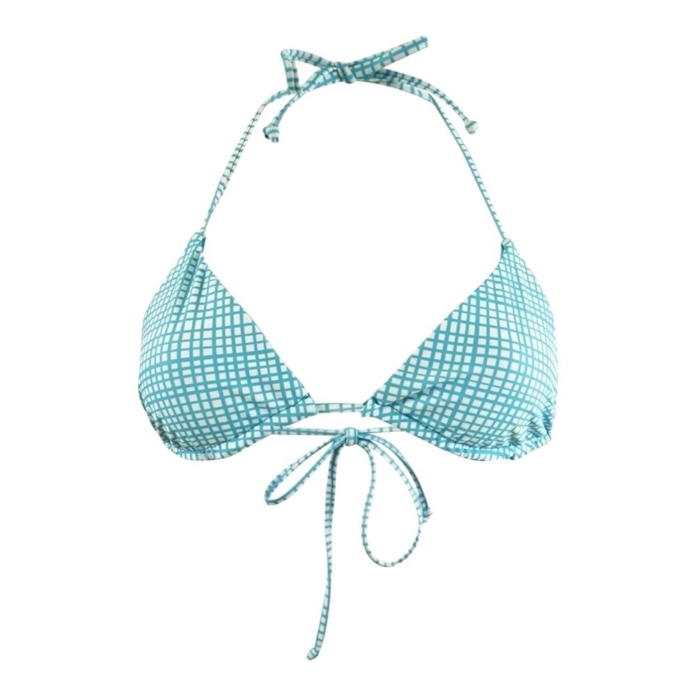 Solid & Striped Iris Reversible Swim Top In Cerulean Blue Nwt